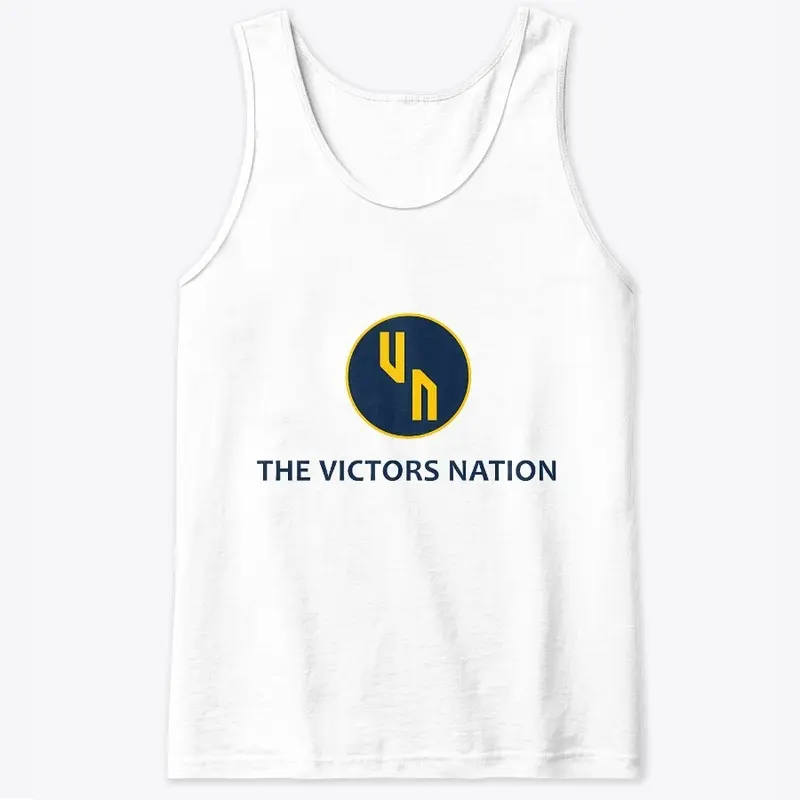 White Victors Nation Logo Men's Apparel